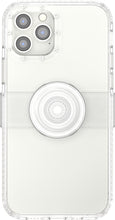 Afbeelding in Gallery-weergave laden, PopSockets  PopCase - Telefoonhoesje met Telefoonbutton [telefoon accessoires] compatibel met  Apple iPhone 12/12 Pro - Clear