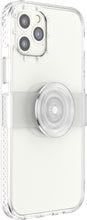 Afbeelding in Gallery-weergave laden, PopSockets  PopCase - Telefoonhoesje met Telefoonbutton [telefoon accessoires] compatibel met  Apple iPhone 12/12 Pro - Clear