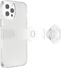 Afbeelding in Gallery-weergave laden, PopSockets  PopCase - Telefoonhoesje met Telefoonbutton [telefoon accessoires] compatibel met  Apple iPhone 12 Pro Max - Clear