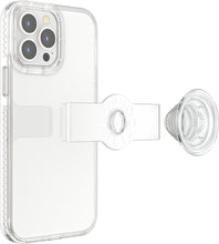 Afbeelding in Gallery-weergave laden, PopSockets  PopCase - Telefoonhoesje met Telefoonbutton [telefoon accessoires] compatibel met  Apple iPhone 13 Pro Max - Doorzichtig