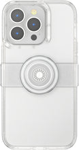 Afbeelding in Gallery-weergave laden, PopSockets  PopCase - Telefoonhoesje met Telefoonbutton [telefoon accessoires] compatibel met  Apple iPhone 13 Pro - Doorzichtig