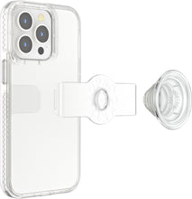 Afbeelding in Gallery-weergave laden, PopSockets  PopCase - Telefoonhoesje met Telefoonbutton [telefoon accessoires] compatibel met  Apple iPhone 13 Pro - Doorzichtig
