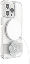 Afbeelding in Gallery-weergave laden, PopSockets  PopCase - Telefoonhoesje met Telefoonbutton [telefoon accessoires] compatibel met  Apple iPhone 13 Pro - Doorzichtig