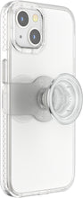 Afbeelding in Gallery-weergave laden, PopSockets  PopCase - Telefoonhoesje met Telefoonbutton [telefoon accessoires] compatibel met  Apple iPhone 13 - Doorzichtig