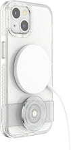 Afbeelding in Gallery-weergave laden, PopSockets  PopCase - Telefoonhoesje met Telefoonbutton [telefoon accessoires] compatibel met  Apple iPhone 13 - Doorzichtig