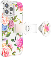 Afbeelding in Gallery-weergave laden, PopSockets  PopCase - Telefoonhoesje met Telefoonbutton [telefoon accessoires] compatibel met  Apple iPhone 13 Pro Max - Vintage Bloemen