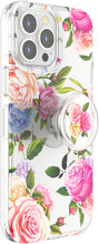Afbeelding in Gallery-weergave laden, PopSockets  PopCase - Telefoonhoesje met Telefoonbutton [telefoon accessoires] compatibel met  Apple iPhone 13 Pro Max - Vintage Bloemen