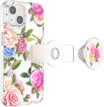 Afbeelding in Gallery-weergave laden, PopSockets  PopCase - Telefoonhoesje met Telefoonbutton [telefoon accessoires] compatibel met  Apple iPhone 13 - Vintage Bloemen