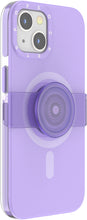 Afbeelding in Gallery-weergave laden, PopSockets  PopCase met een magnetische ring - Telefoonhoesje met Telefoonbutton compatibel met  Apple iPhone 13 - Paars