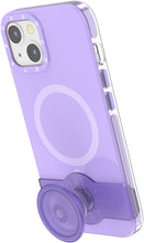 Afbeelding in Gallery-weergave laden, PopSockets  PopCase met een magnetische ring - Telefoonhoesje met Telefoonbutton compatibel met  Apple iPhone 13 - Paars