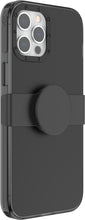 Afbeelding in Gallery-weergave laden, PopSockets  PopCase - Telefoonhoesje met Telefoonbutton [telefoon accessoires] compatibel met  Apple iPhone 12 Pro Max - Zwart
