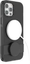 Afbeelding in Gallery-weergave laden, PopSockets  PopCase - Telefoonhoesje met Telefoonbutton [telefoon accessoires] compatibel met  Apple iPhone 12 Pro Max - Zwart