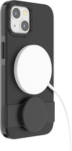 Afbeelding in Gallery-weergave laden, PopSockets  PopCase - Telefoonhoesje met Telefoonbutton [telefoon accessoires] compatibel met  Apple iPhone 13 - Zwart